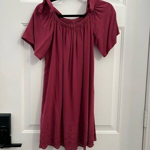 Loft off shoulder dress. EUC